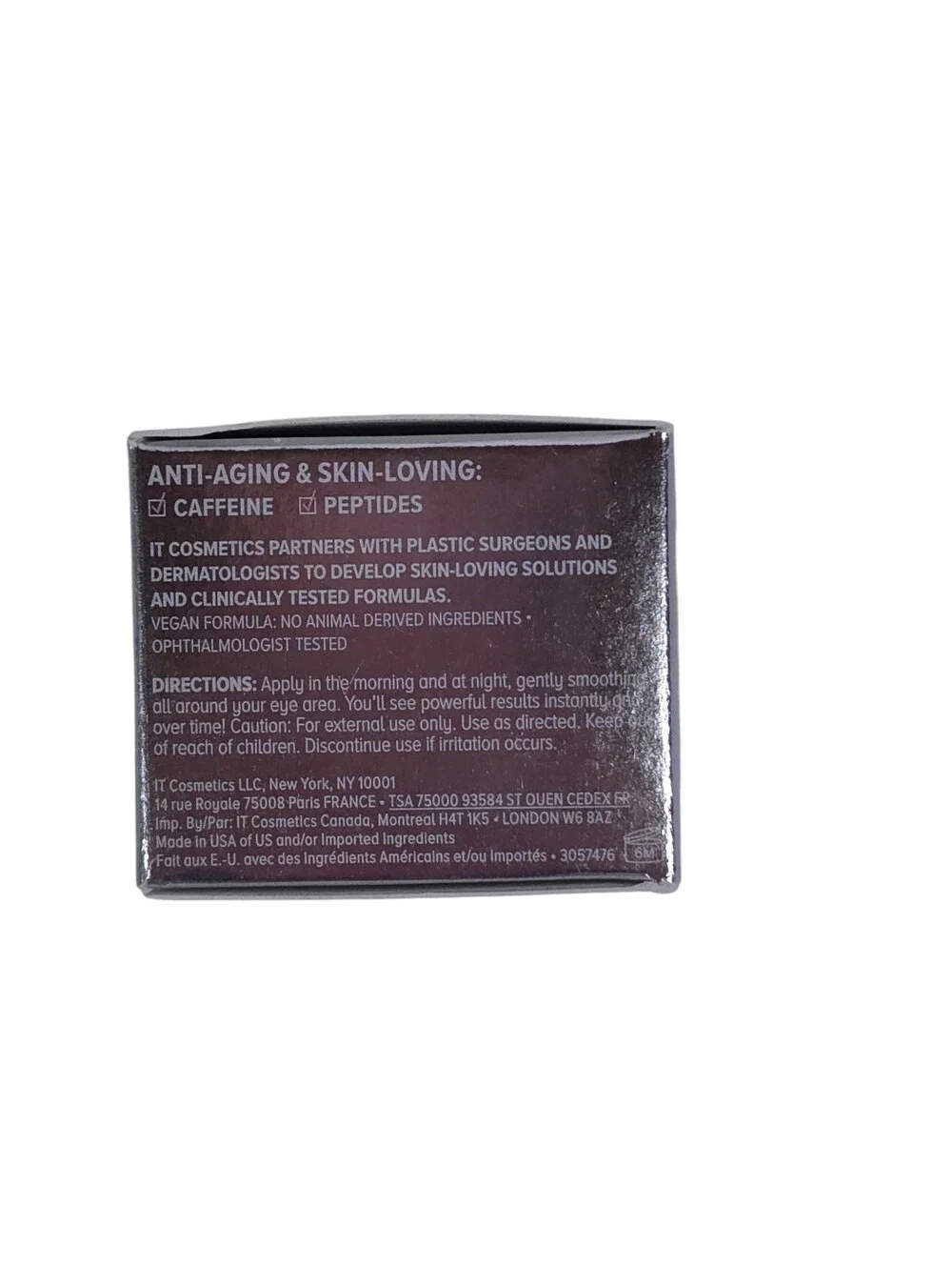 IT Cosmetics Bye Bye Under Eye Eye Cream